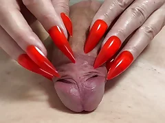 Mummy hj glue extraction giant penis female dominance taboo  asmr .