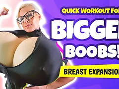 Swift exercise for thicker boobs! Jug Expansion