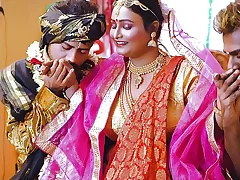 Desi goddess Plumper Sucharita Utter four way Swayambar gonzo glamour Night Gang fucky-fucky group sex Utter Vid ( Hindi Audio )